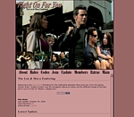 The site's original layout